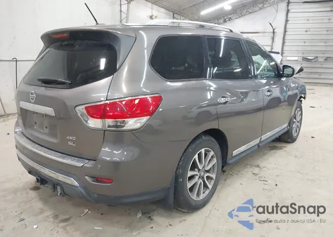 2014 Nissan Pathfinder Sl z USA, uszkodzony, nr VIN 5N1AR2MMXEC708521